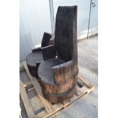 Кресло из массива дерева