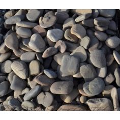 Галька речная плоская...